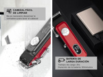 Cortadora de Pelo Gadnic Para Pelo Recargable Rojo