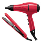 Kit Revlon Red Secador + Planchita Profesional Essentials RVDR5230RL2A