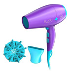 Secador Pelo Ga.ma Diamond Bloom Frio Calor Boquilla Difusor