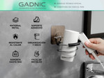 Soporte para Secador de Pelo Gadnic Adhesivo Acero Inoxidable