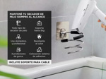 Soporte para Secador de Pelo Gadnic Adhesivo Acero Inoxidable