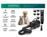 Secador De Pelo Para Perros PD2000 + Maquina De Cortar Pelo Canina S300 Profesional Gadnic