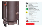 Termotanque Comercial Rheem Rhctp300n 300lts Gas Natural