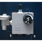 Termotanque Eskabe Acquapiu Hybrid4 H-800 Azul Zafiro