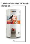 Termotanque A Gas De Colgar 50 Litros Saiar Tcg050 Blanco