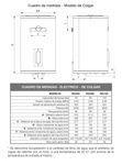Termotanque Eléctrico De Colgar 85 Litros Rheem TEC085RH