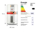 Termotanque Eléctrico De Colgar Saiar Tecc085esak2 85 Litros