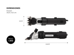 Esquiladora Gadnic S900 Dual Para Animales 500W + Cuchilla Adicional