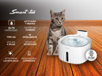 Bebedero automático Smart-tek PW100 Agua Mascotas Infrarrojo 2L Con Filtro