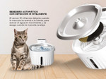 Bebedero automático Smart-tek PW100 Agua Mascotas Infrarrojo 2L Con Filtro