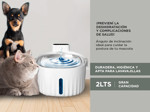 Bebedero automático Smart-tek PW100 Agua Mascotas Infrarrojo 2L Con Filtro
