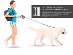 Kit x2 Correa Gadnic Para Perro Extensible 5mts Con Agarre
