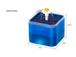 Fuente De Agua Silenciosa Gadnic Bebedero para Mascotas 2l