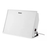 Panel calefactor eléctrico cerámico Qualiti con patas 2000w color Blanco