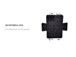 Funda Protectora Para Auto Gadnic PMAT1 Para Mascotas Impermeable
