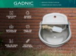 Bebedero Automático de Agua Gadnic Para Vacas, Caballo, Borregos, Cabras