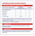 L Carnitina Mervick Lab Quemador De Grasa Abdominal X 90 Cap