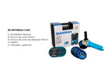 Amoladora Angular Gamma 750W Kit Discos 115mm Maletin G1910KAR
