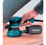 Lijadora Roto Orbital Makita Bo5040 300w 125mm Sist Velcro
