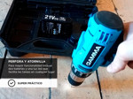 Taladro Atornillador Impacto Inalambrico Gamma 21v 13mm 2 Bat G12301AR
