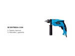 Taladro Impacto Gamma Percutor 710W 13mm G1904AR