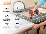 Taladro Atornillador Inalambrico Black+Decker 10mm 12v Puntas LD12S