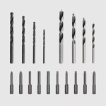 Set Herramientas Taladro Inalambrico + 5 Pz Manuales A01396