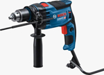 Taladro Percutor Eléctr. 13mm Bosch Gsb16 Re C/Maletín 750w