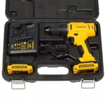 Taladro Atornillador Inalambrico Percutor Stanley 12v Litio