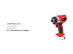 Atornillador De Impacto Inalambrico Einhell TP-CI 18 Li BL-Solo