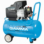 Compresor de Aire Electrico Gamma 50 lts 2.5hp Monofasico G2851AR
