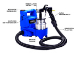 Pistola de Pintura Gadnic PG2000 650w Compresor