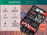 Kit Completo de Combinación de Carrete Gadnic SJUA71 Caña de Pescar
