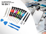 Kit Herramientas Reparacion Celulares 16 en 1