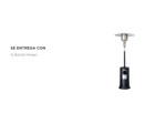 Estufa Hongo Calefactor Exterior a Gas 11100 kcalh Philco