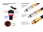 Compresometro medidor de nafta Gadnic 0 a 100 PSI