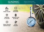 Medidor De Aire Gadnic Para Neumaticos Manometro 60psi