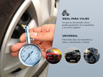 Medidor De Aire Gadnic Para Neumaticos Manometro 60psi