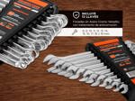 Set Juego Llaves Combinadas Hamilton 8-19mm Acero JCM12G