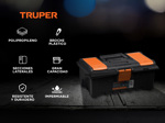 Caja De Herramientas 14" Compartimientos 36cm Truper