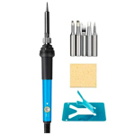 Kit de Soldador Gadnic Lapicera Tipo Lápiz Punta Intercambiable de Cobre