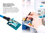 Kit de Soldador Gadnic Lapicera Tipo Lápiz Punta Intercambiable de Cobre