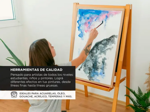 Set x24 Pinceles + Paleta Mezcladora para Arte Gadnic ART06 Para Artistas Pintura