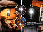 Farol de camping Gadnic portátil 30 Led