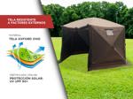 Gazebo Mosquitero Gadnic GZBO9 Hexagonal Con Ventana