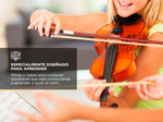 Violin Gadnic STRAD2000 4/4 Estudiantes Enchapado + Estuche + Afinador + Resina