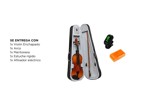 Violin Gadnic STRAD2000 4/4 Estudiantes Enchapado + Estuche + Afinador + Resina