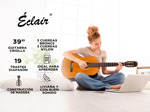 Guitarra Criolla Eclair clasica 39 pulgadas