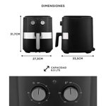 Freidora de Aire Gadnic 25lts con Accesorios