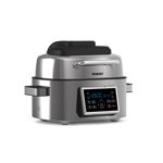 Freidora De Aire Con Grill Peabody 6 Lts 1600 Watts Afg01ix Color Plateado